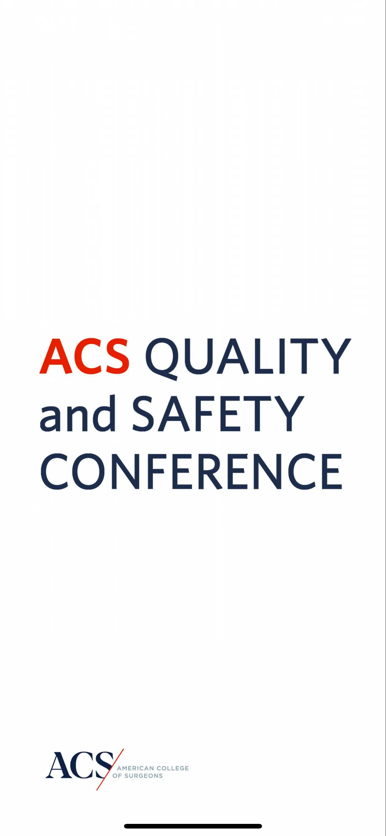 ACS QS Conference | Indus Appstore | Screenshot