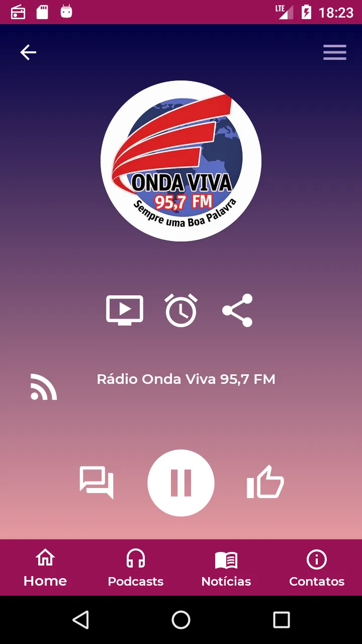 Rádio Onda Viva FM | Indus Appstore | Screenshot