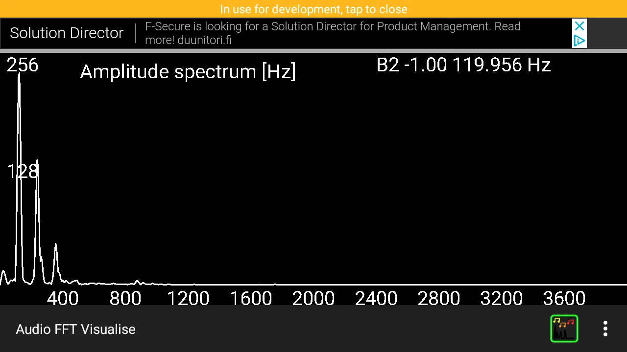 Audio FFT Visualise | Indus Appstore | Screenshot