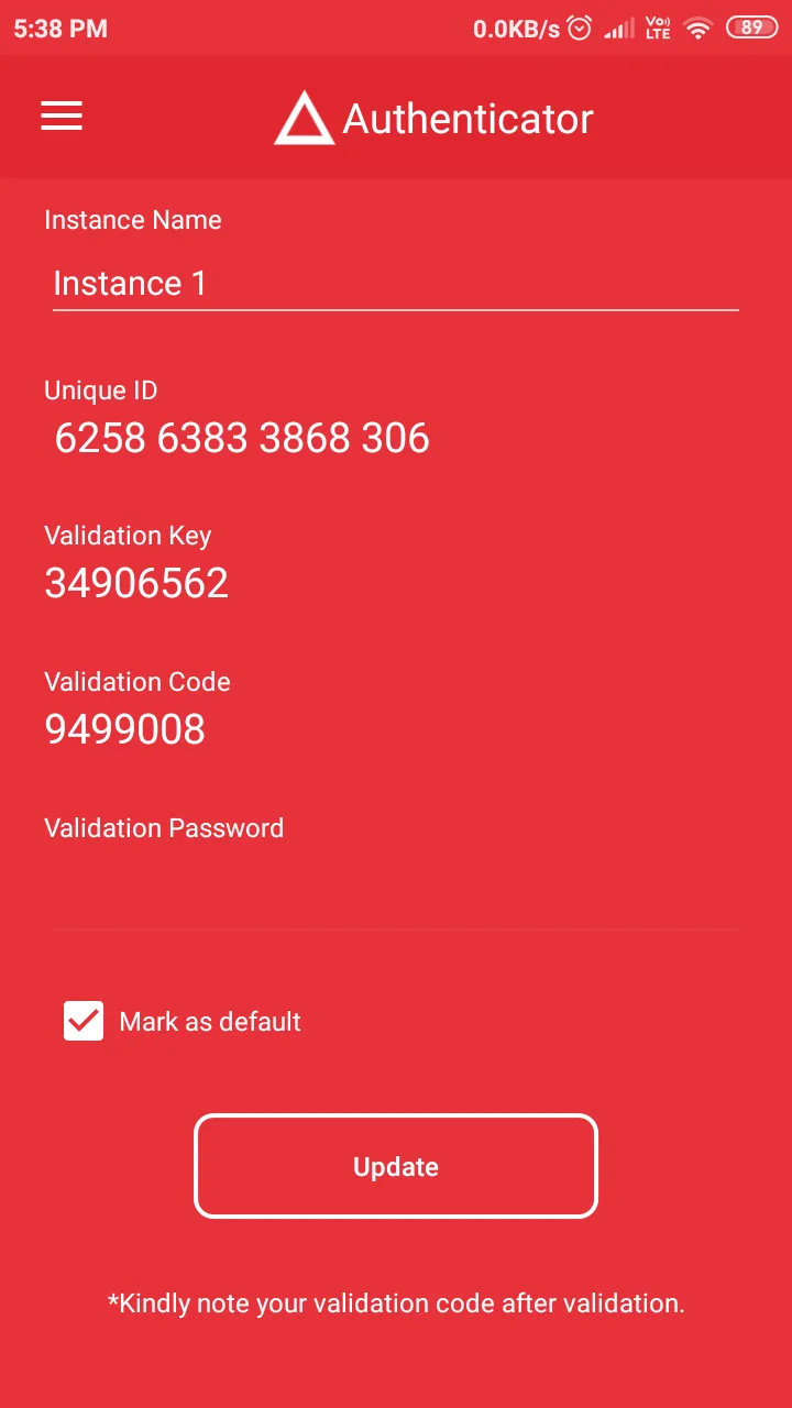 ARCON Authenticator | Indus Appstore | Screenshot