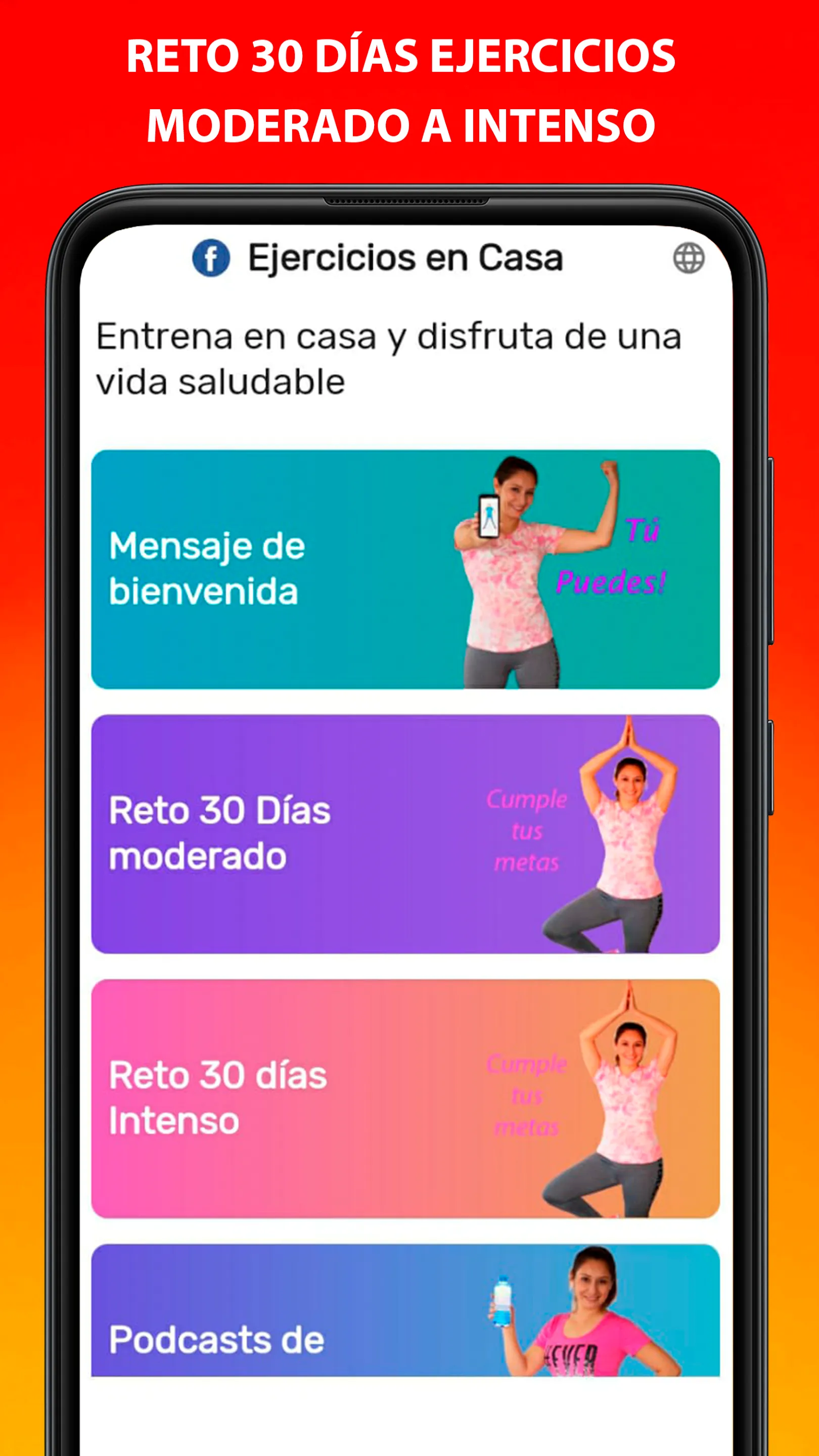 Home workout without equipment | Indus Appstore | Screenshot