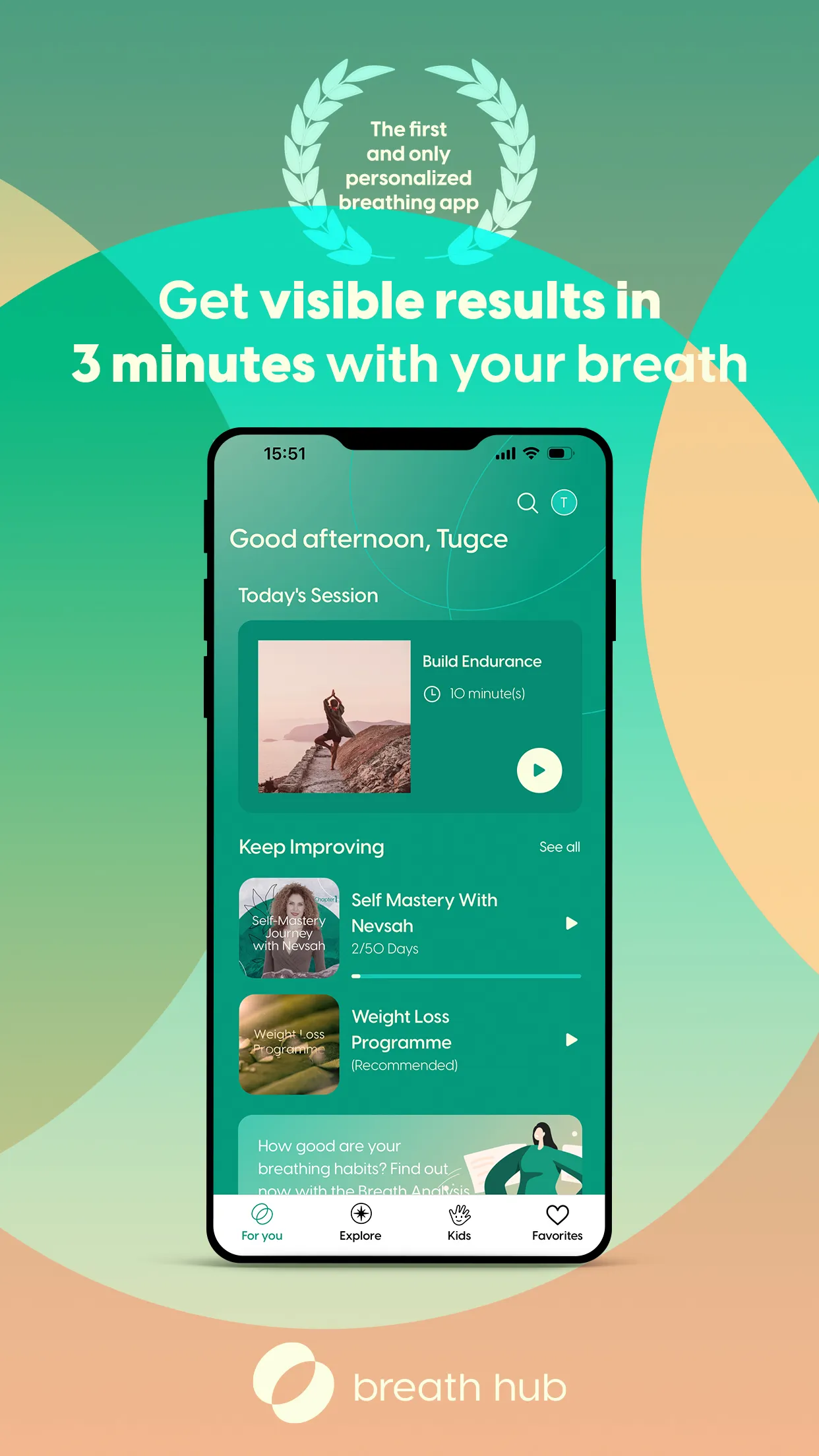 Breath Hub: Guided Breathwork | Indus Appstore | Screenshot