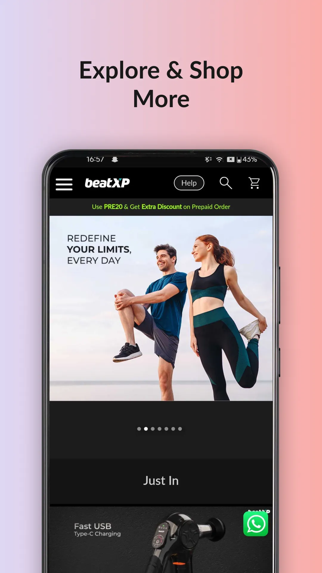 beatXP FIT (official app) | Indus Appstore | Screenshot