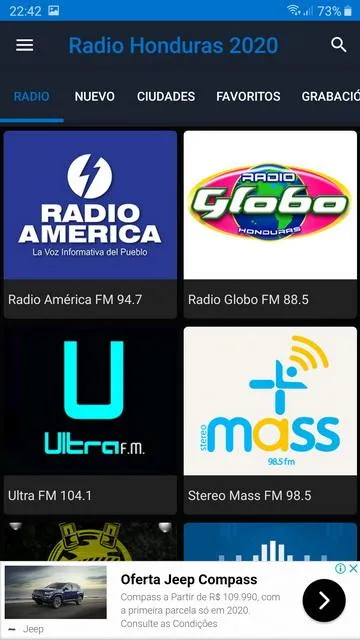 Radio Honduras | Indus Appstore | Screenshot