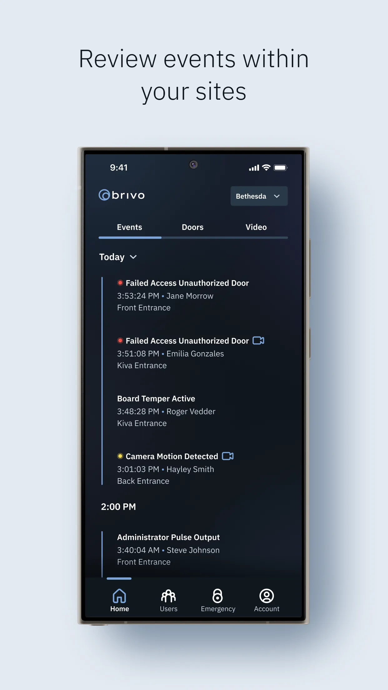 Brivo Access | Indus Appstore | Screenshot