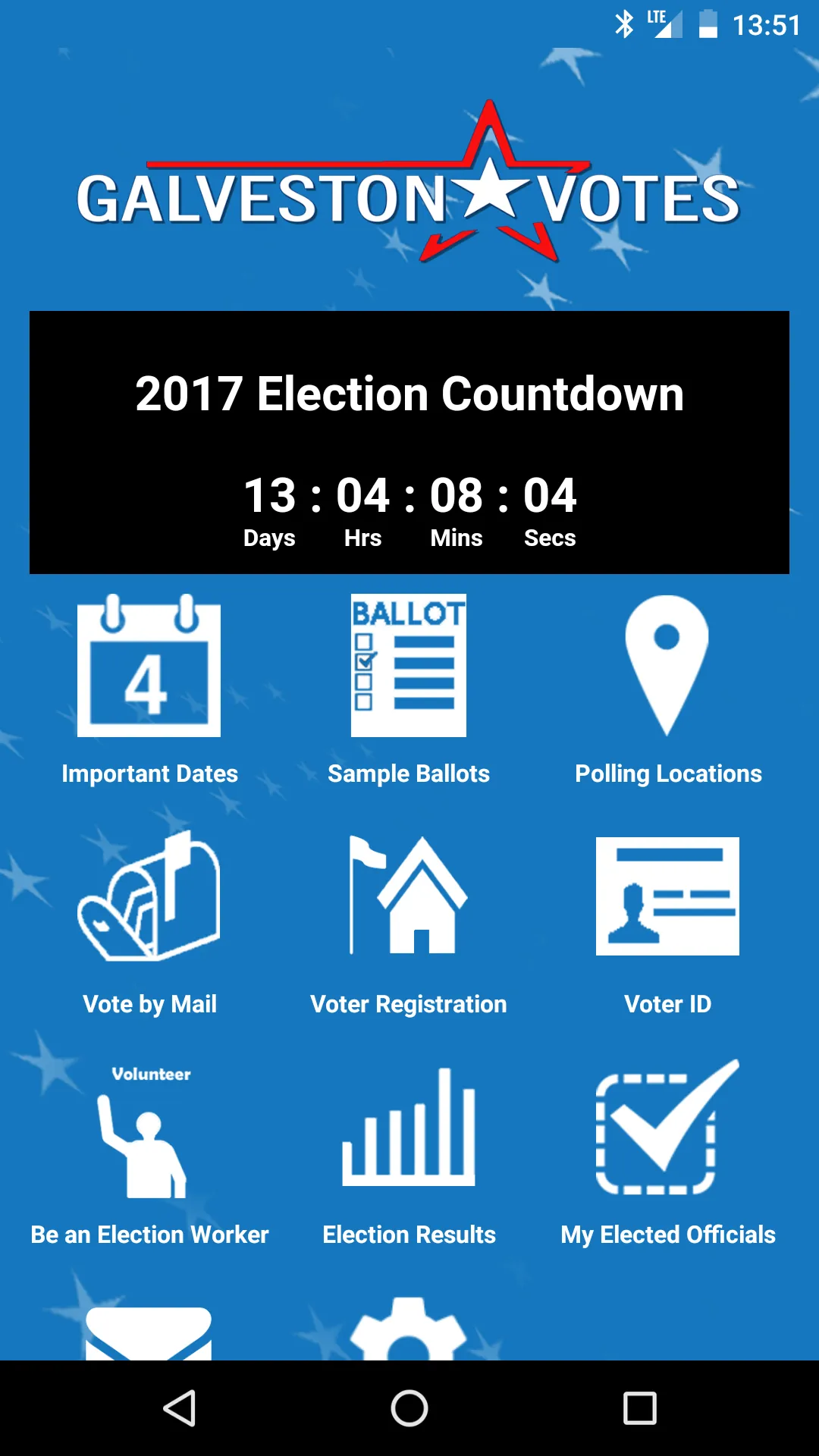 GalvestonVotes | Indus Appstore | Screenshot