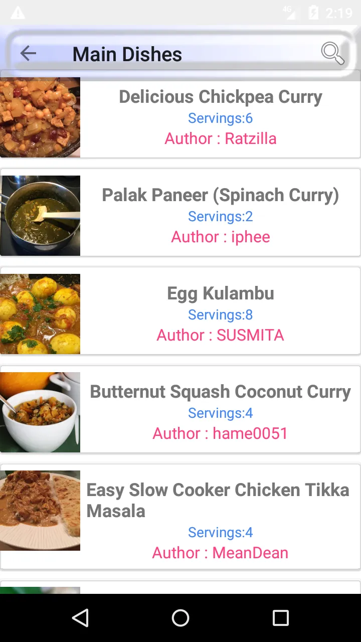 Indian food: India recipe | Indus Appstore | Screenshot