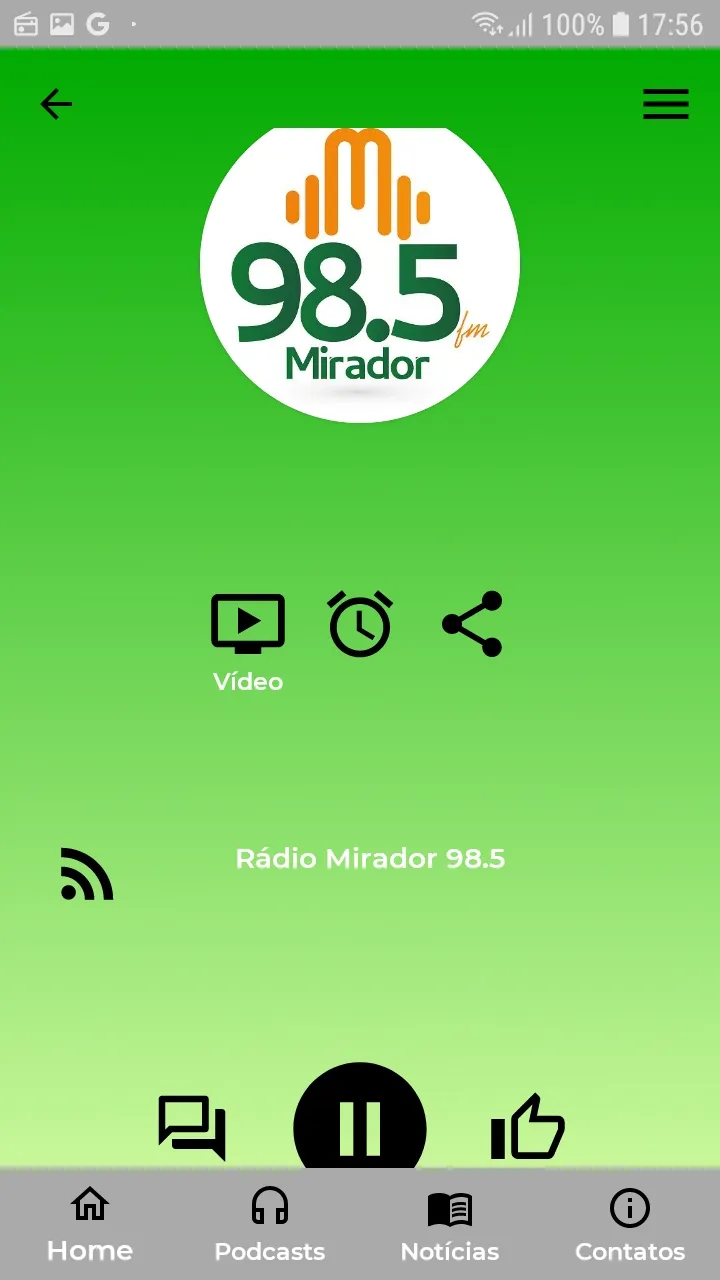 Rádio Mirador 98.5 | Indus Appstore | Screenshot