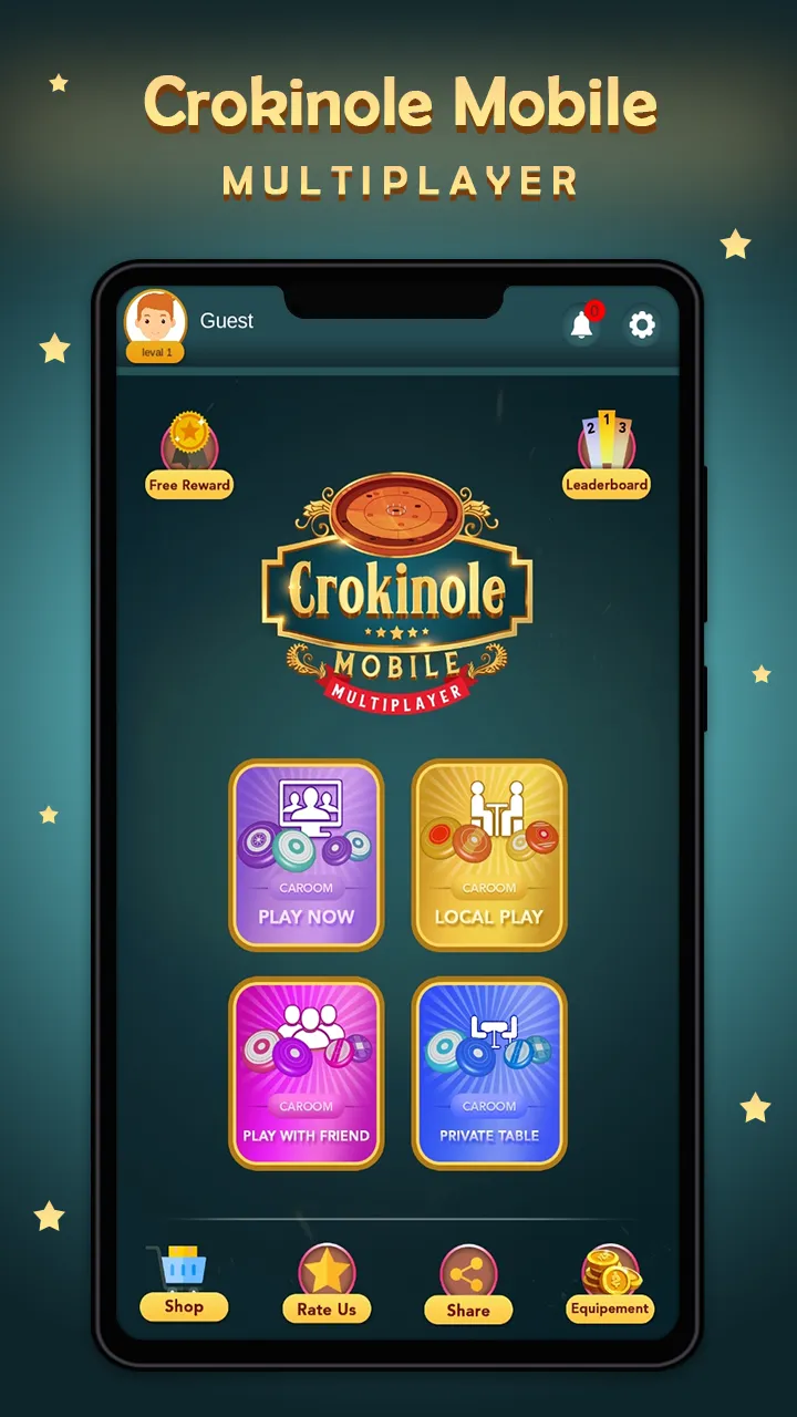 Crokinole Mobile:Carrom Board | Indus Appstore | Screenshot