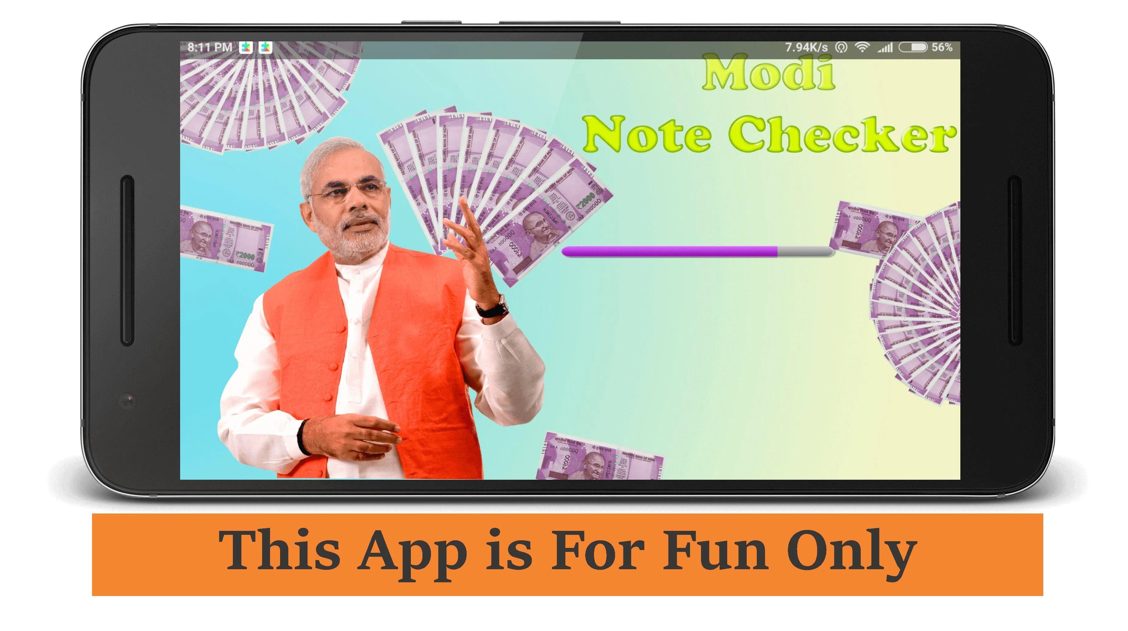 Modi Note Checker (Prank App) | Indus Appstore | Screenshot