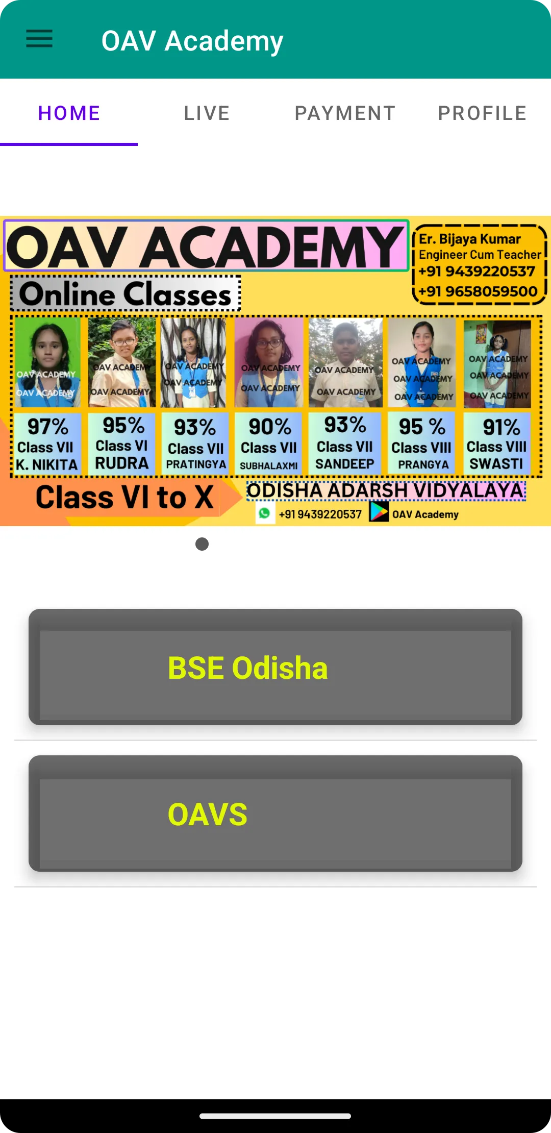 OAV Academy | Indus Appstore | Screenshot