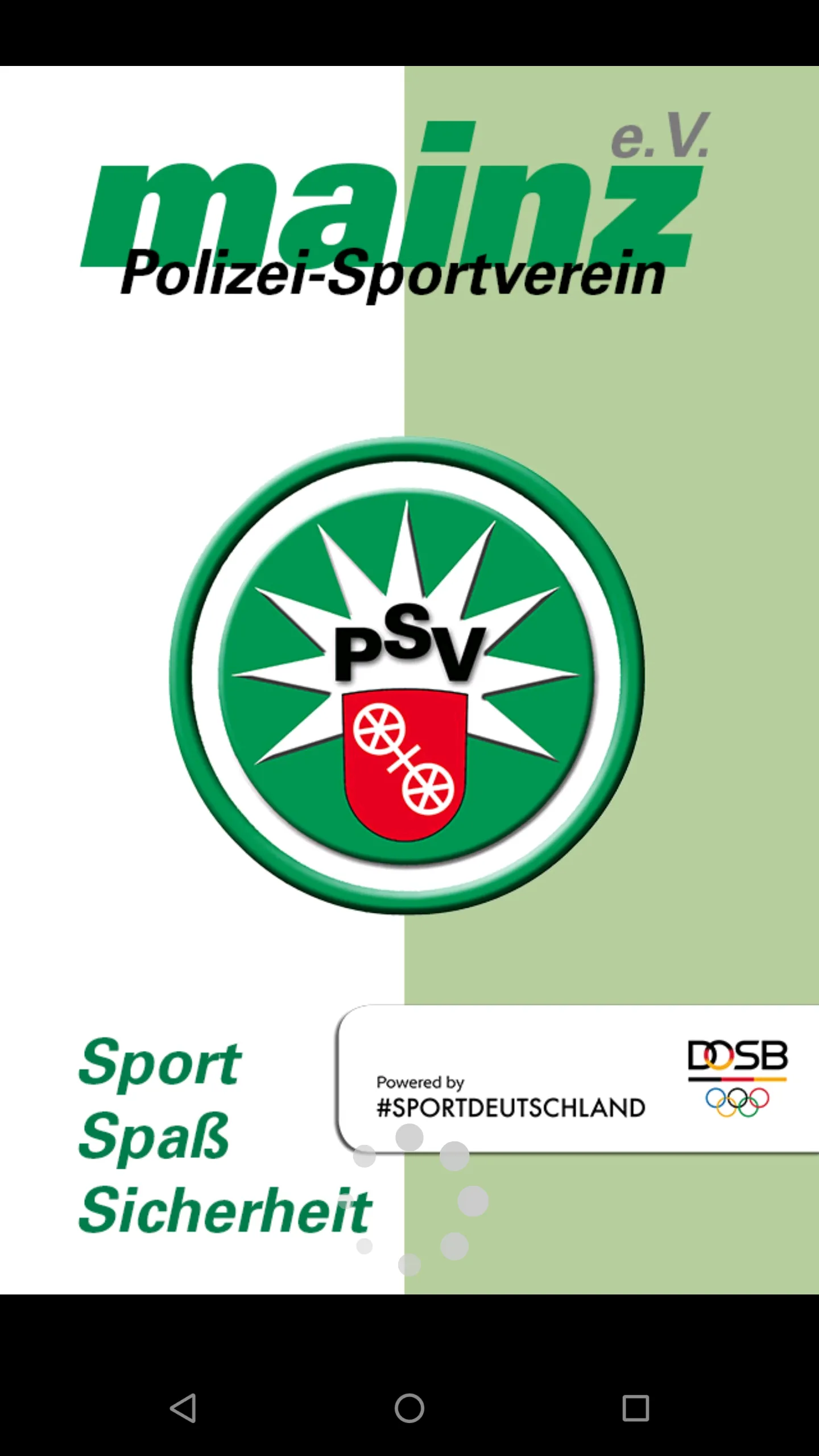 Polizei-Sportverein Mainz | Indus Appstore | Screenshot