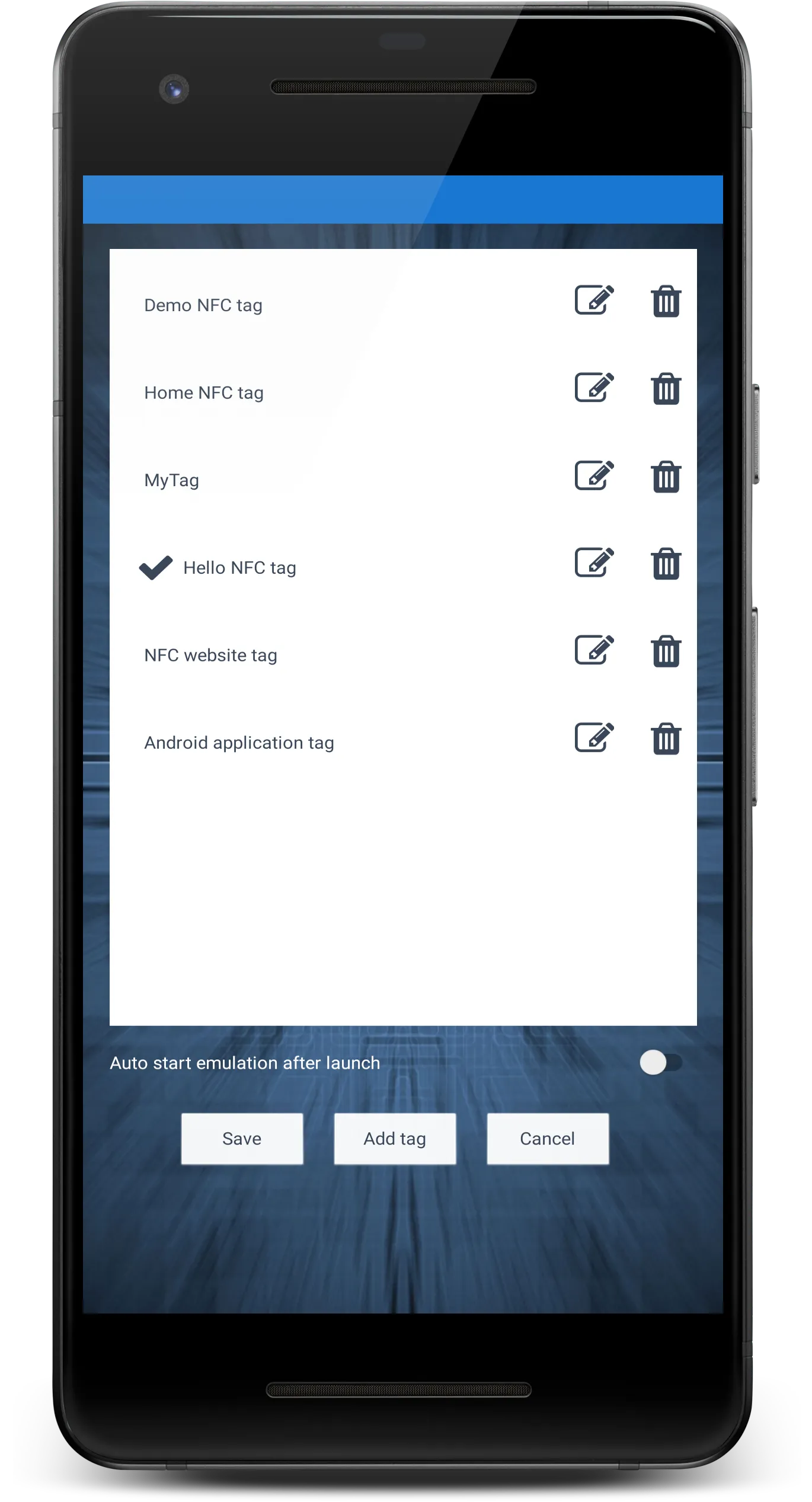 NFC NDEF Tag Emulator | Indus Appstore | Screenshot