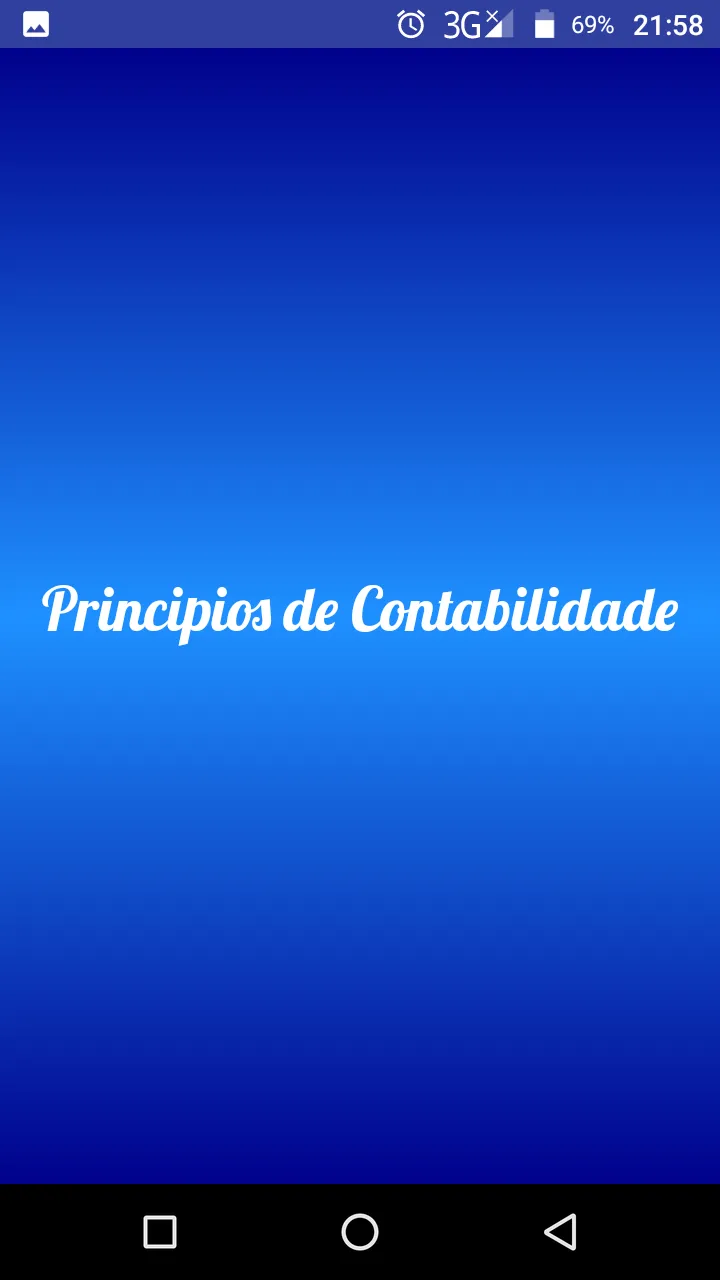 PRINCÍPIOS DE CONTABILIDADE | Indus Appstore | Screenshot