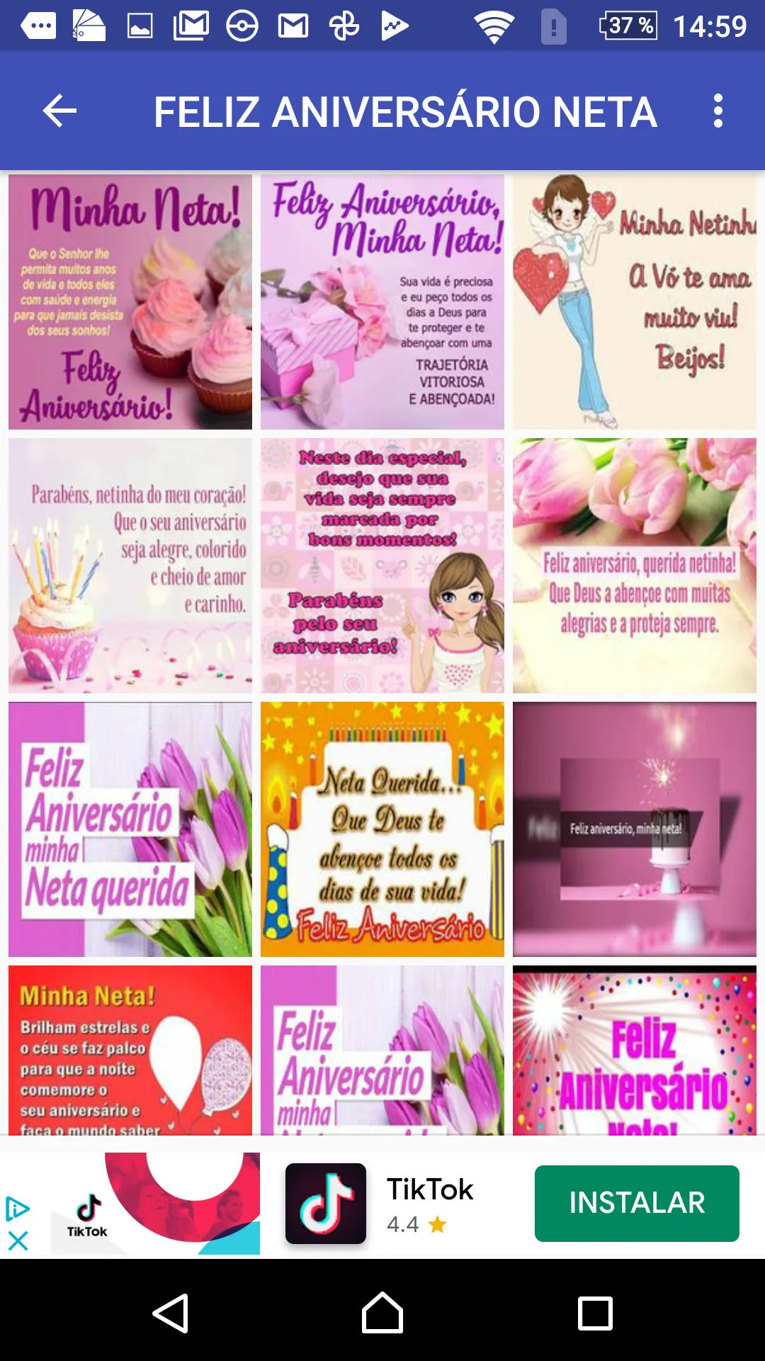 QUERIDA NETA FELIZ ANIVERSÁRIO | Indus Appstore | Screenshot