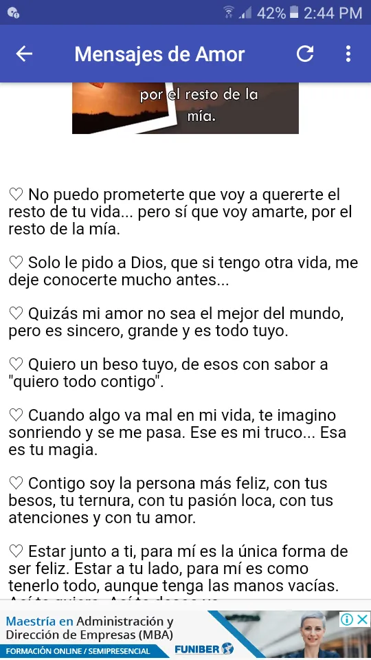 Frases y Mensajes de Amor | Indus Appstore | Screenshot