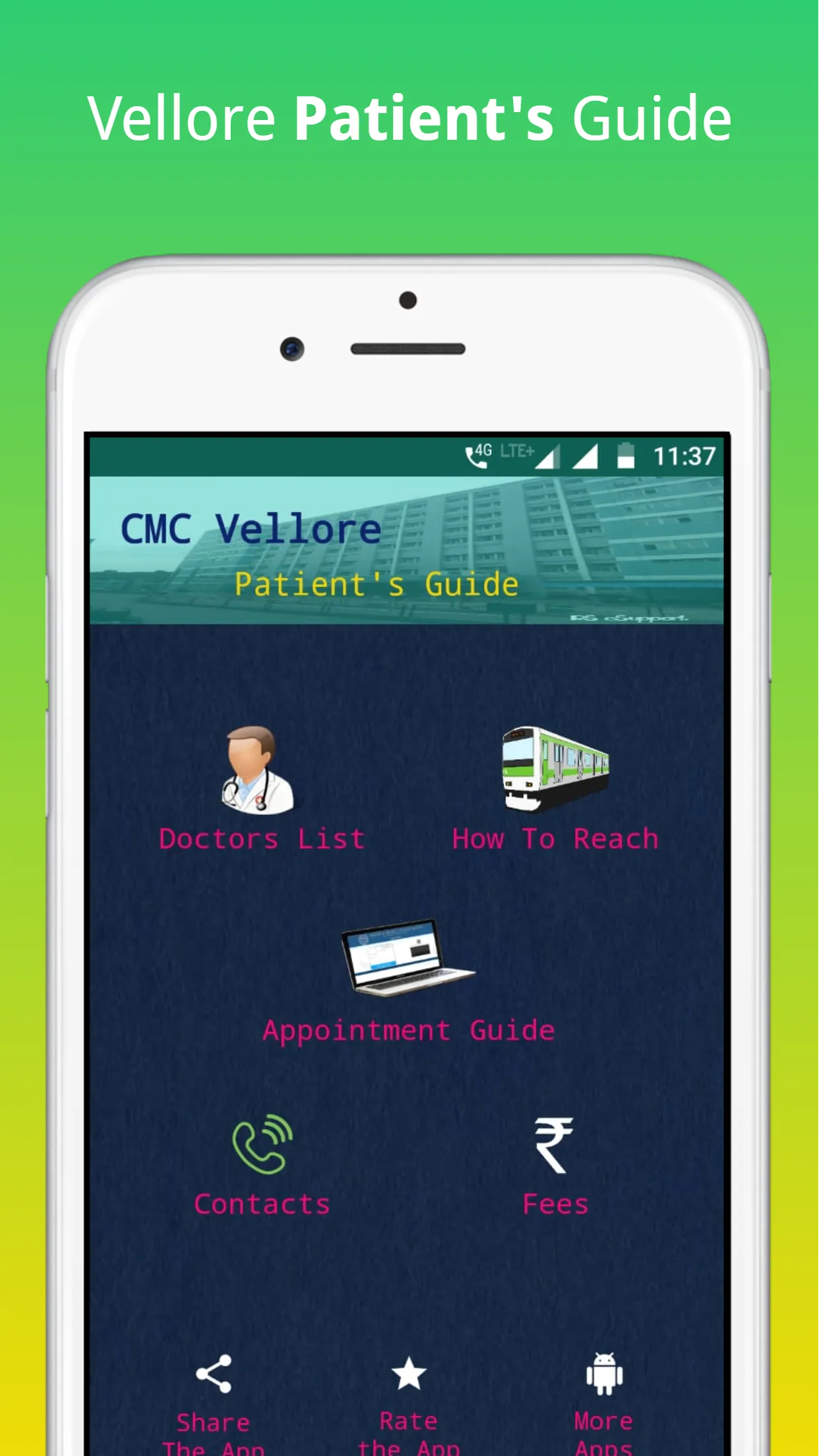 CMC Vellore Patient Guide | Indus Appstore | Screenshot