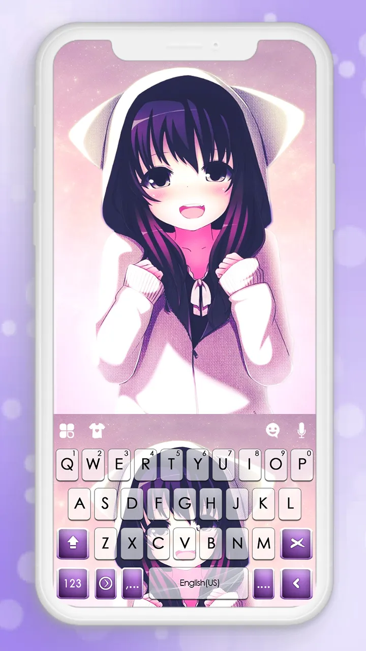 Anime Cat Girl Theme | Indus Appstore | Screenshot