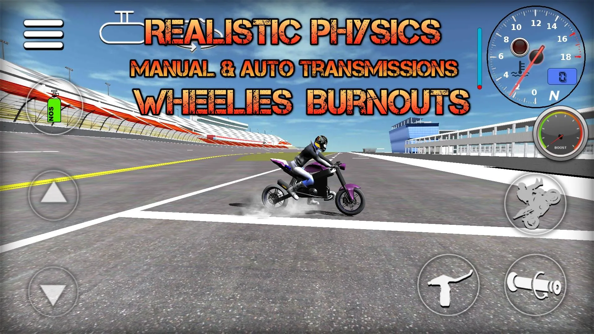 Wheelie King 2 - motorcycle 3D | Indus Appstore | Screenshot