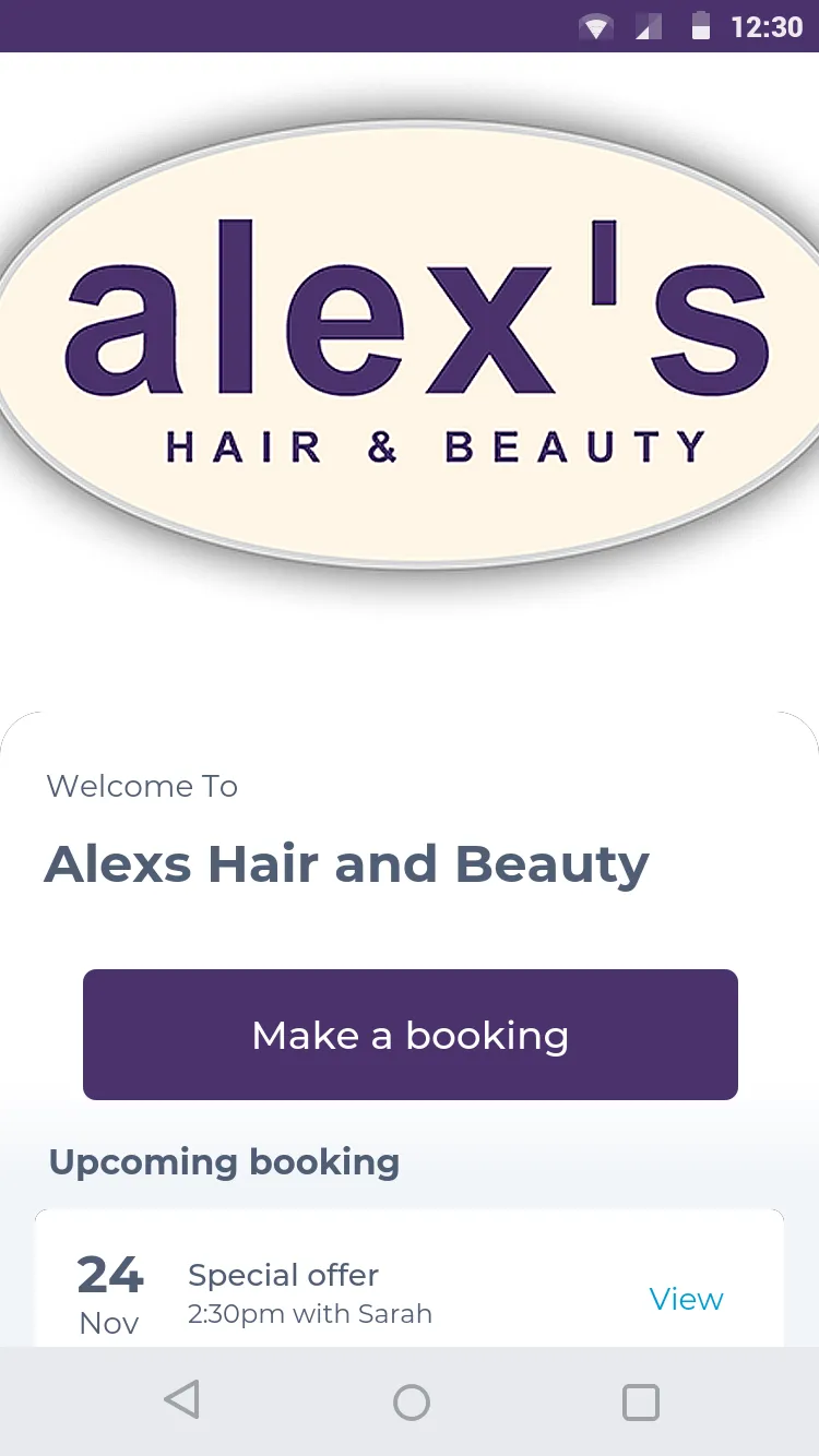 Alexs Hair and Beauty | Indus Appstore | Screenshot