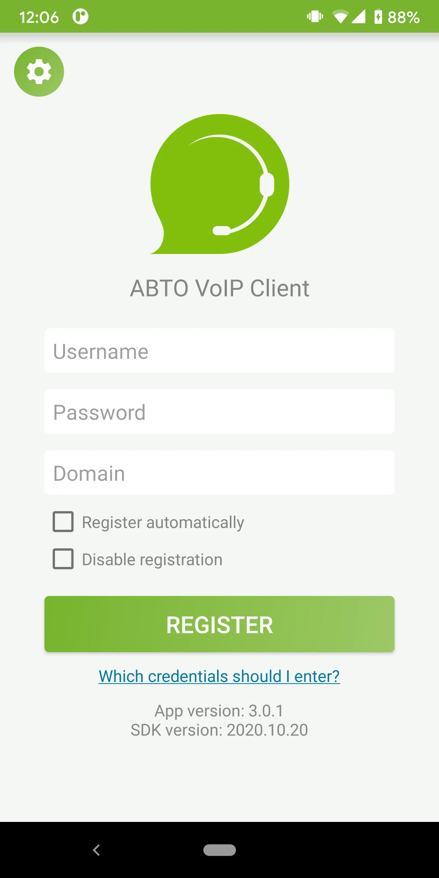 ABTO VoIP SIP Softphone | Indus Appstore | Screenshot