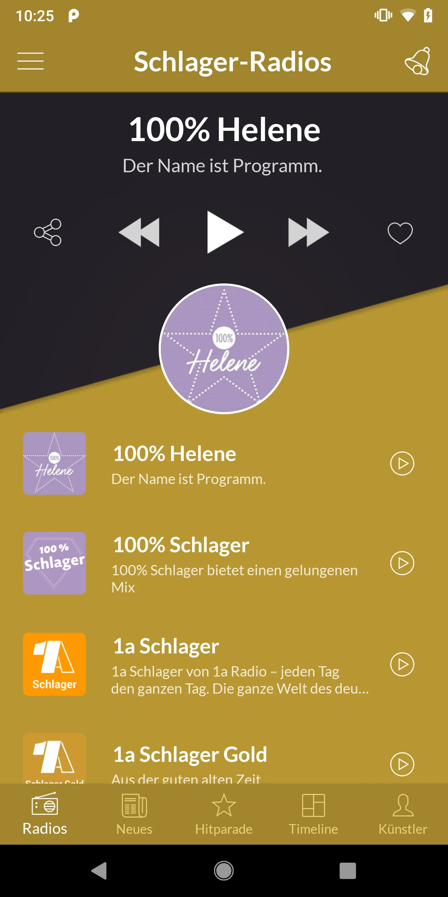 Schlager-Radio | Indus Appstore | Screenshot