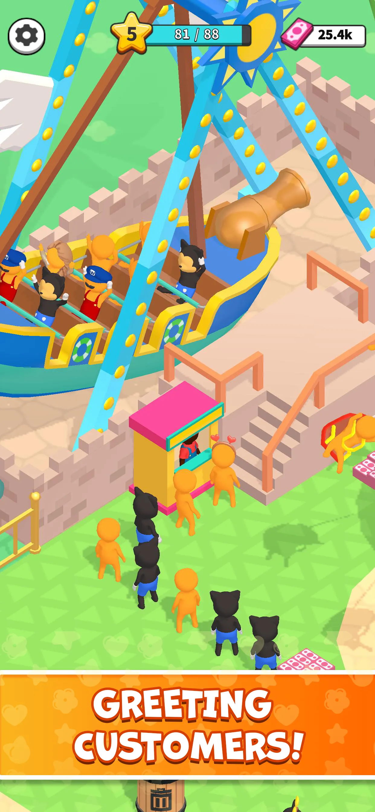 Awesome Park : Idle Game | Indus Appstore | Screenshot