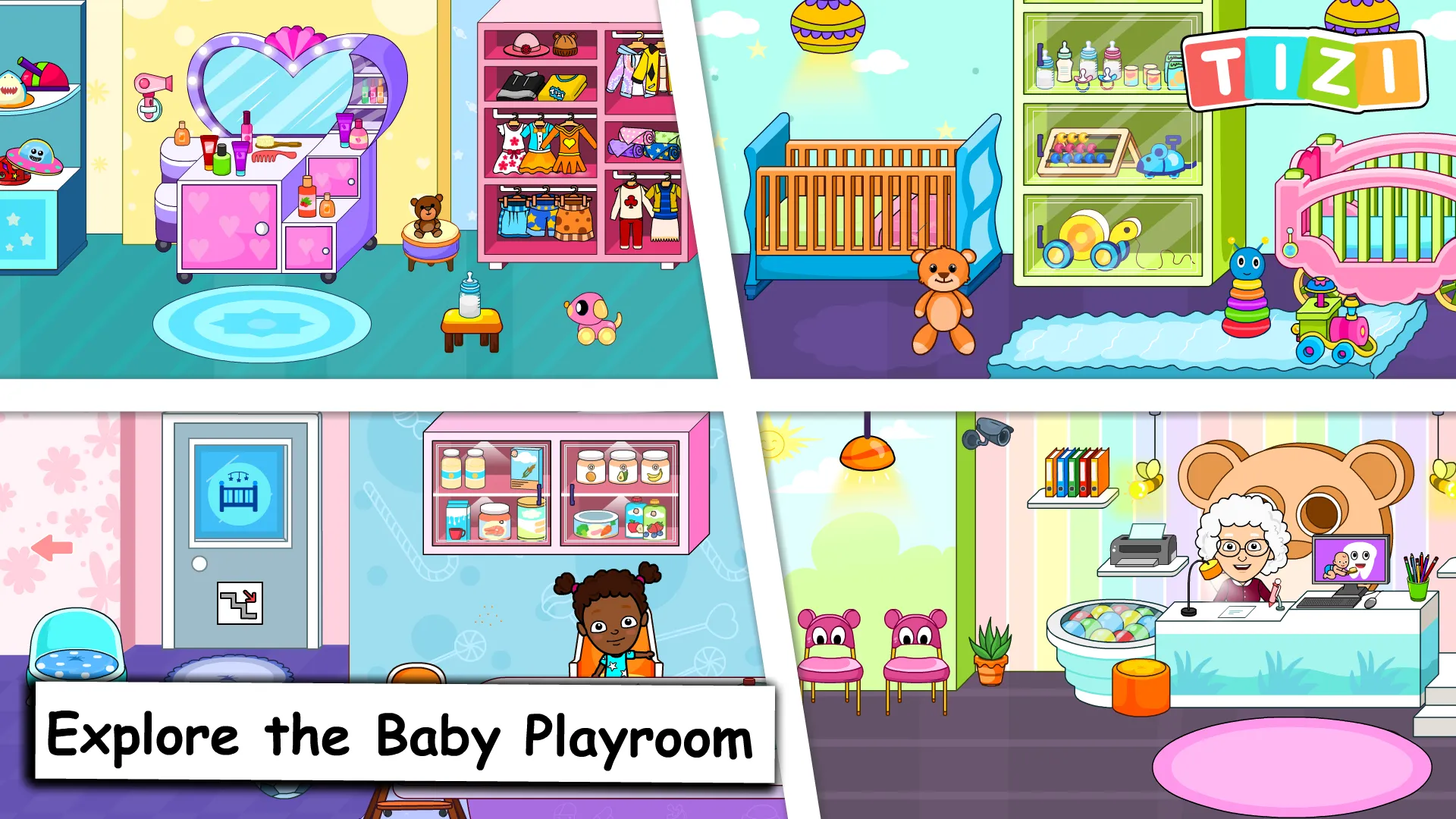 My Tizi Town Daycare Baby Game | Indus Appstore | Screenshot