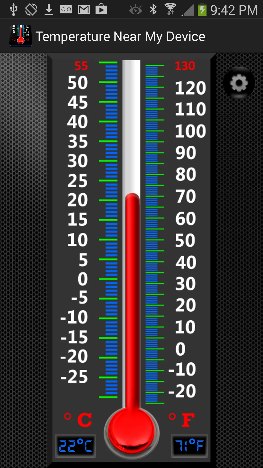 Real Mercury Thermometer | Indus Appstore | Screenshot