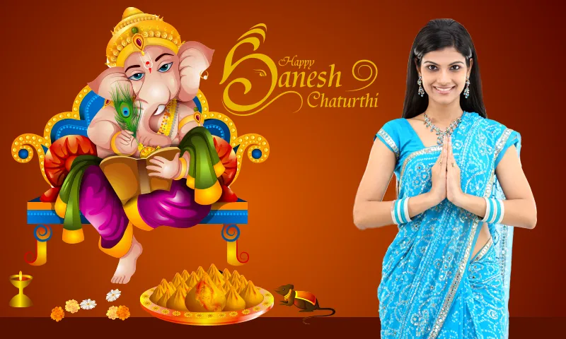 Ganesh Chaturthi Photo Frames | Indus Appstore | Screenshot