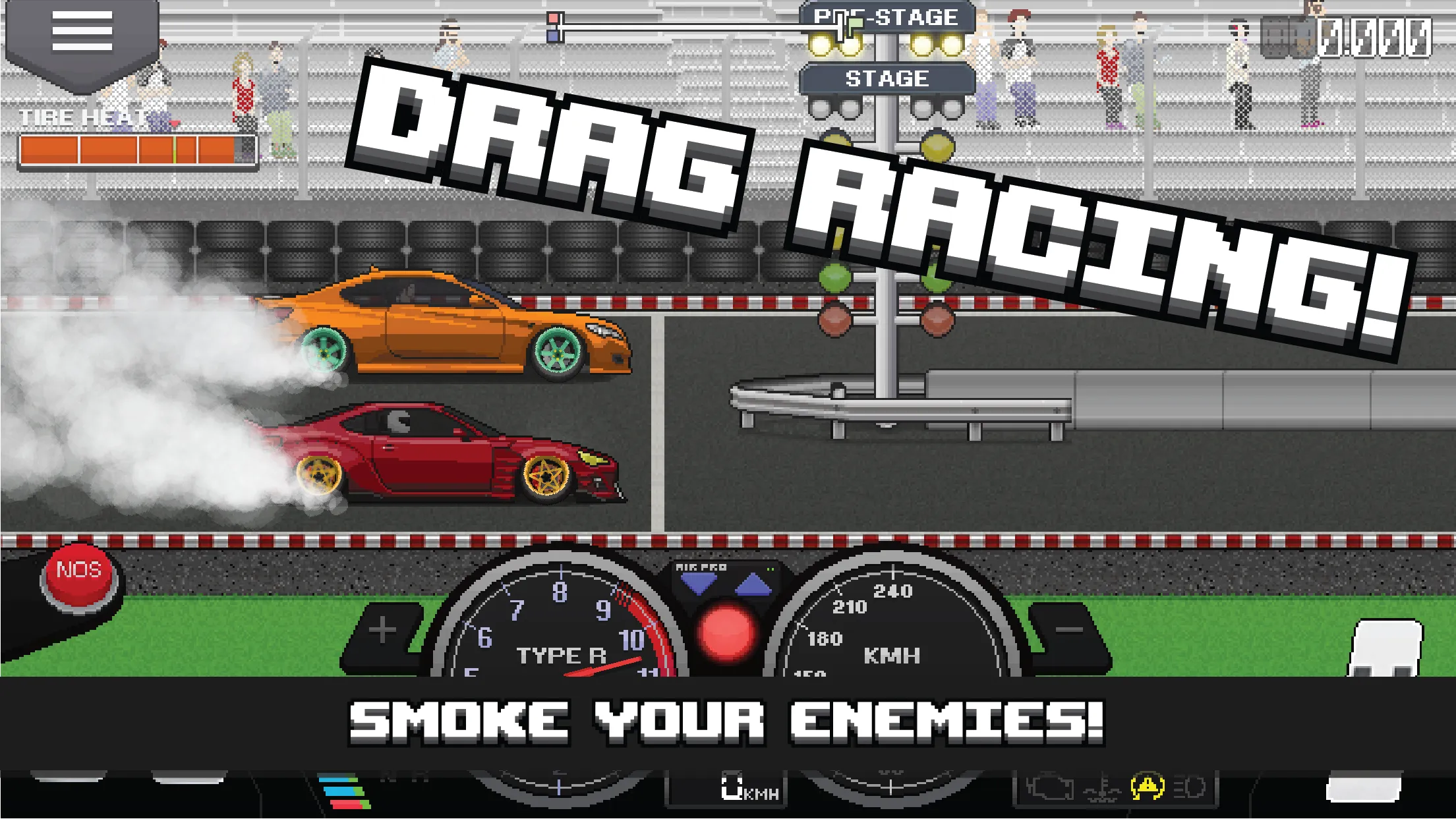 Pixel Car Racer | Indus Appstore | Screenshot