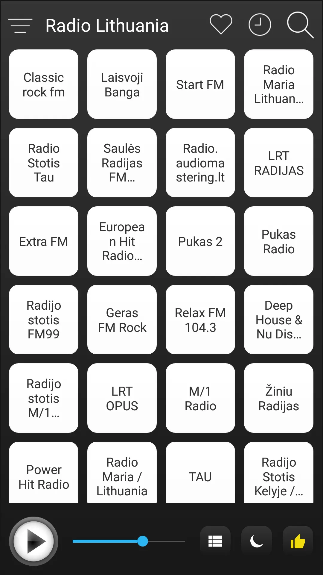 Lithuania Radio Station Online | Indus Appstore | Screenshot