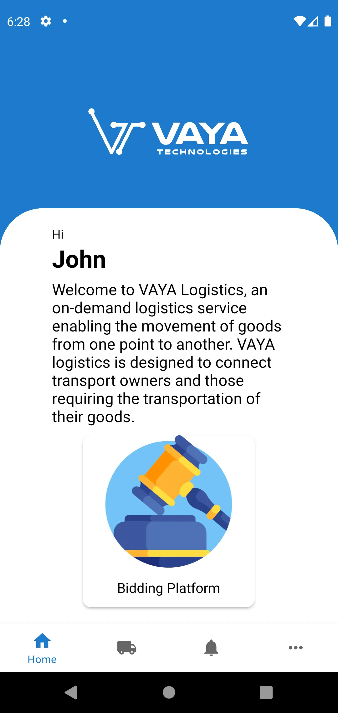 Vaya eLogistics | Indus Appstore | Screenshot