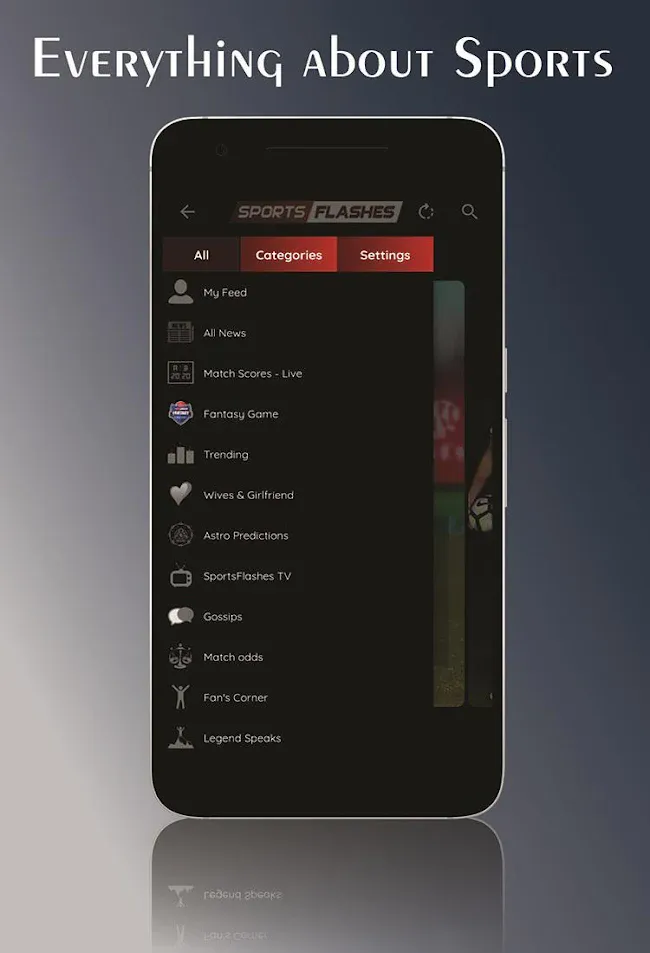 Sports Flashes - Live Sports R | Indus Appstore | Screenshot