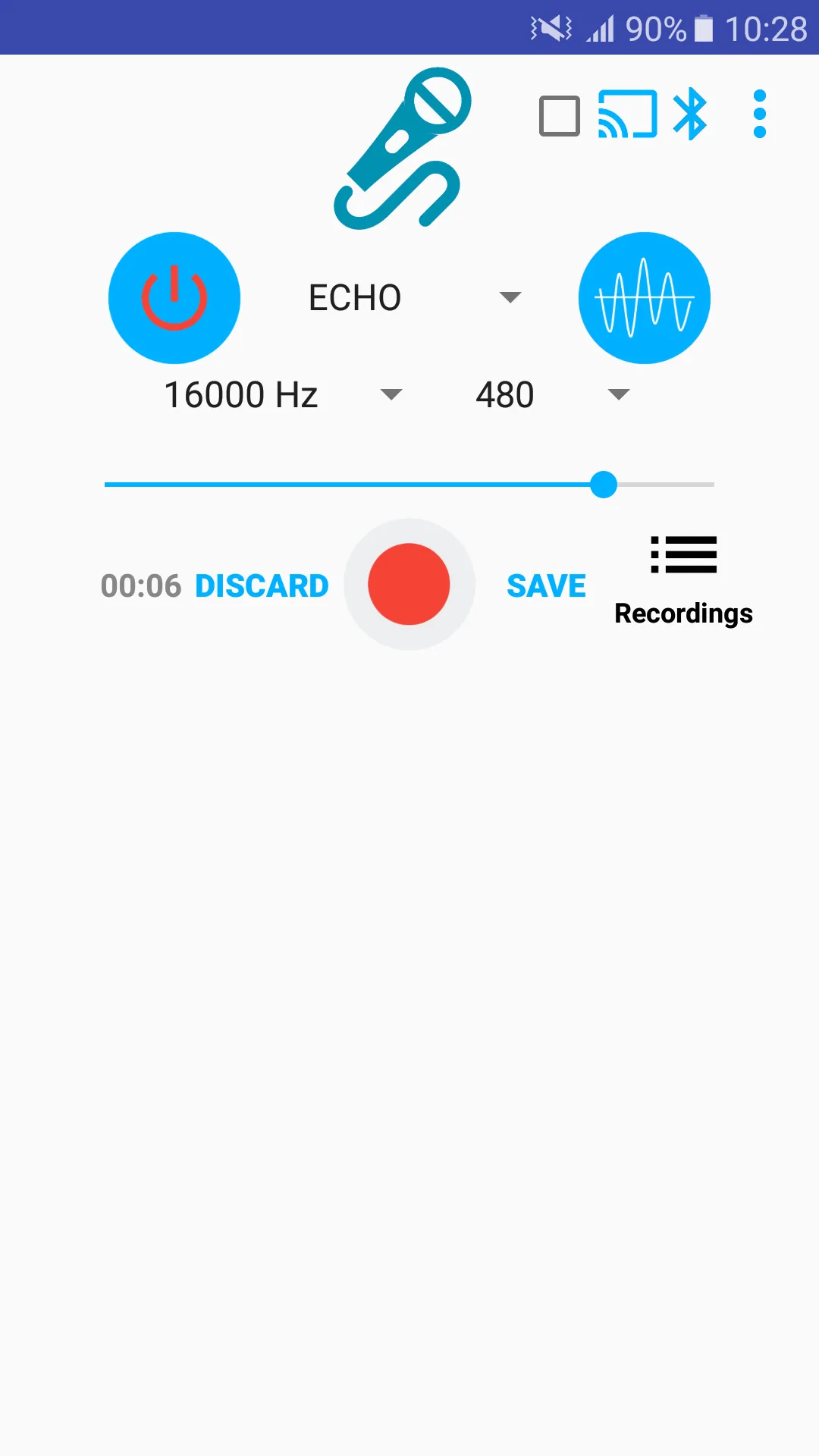 Microphone Pro Lite | Indus Appstore | Screenshot