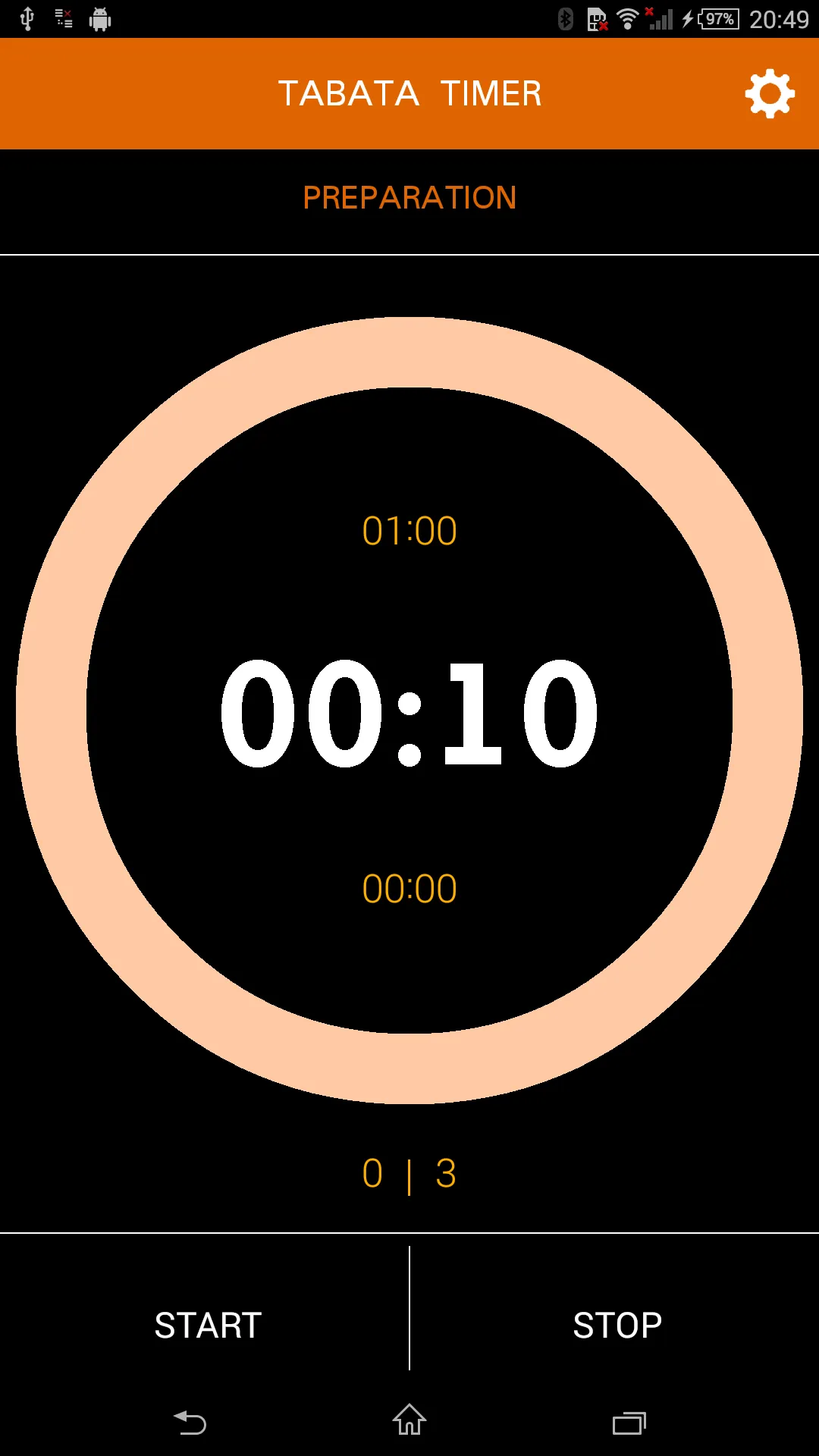 Interval timer with music | Indus Appstore | Screenshot