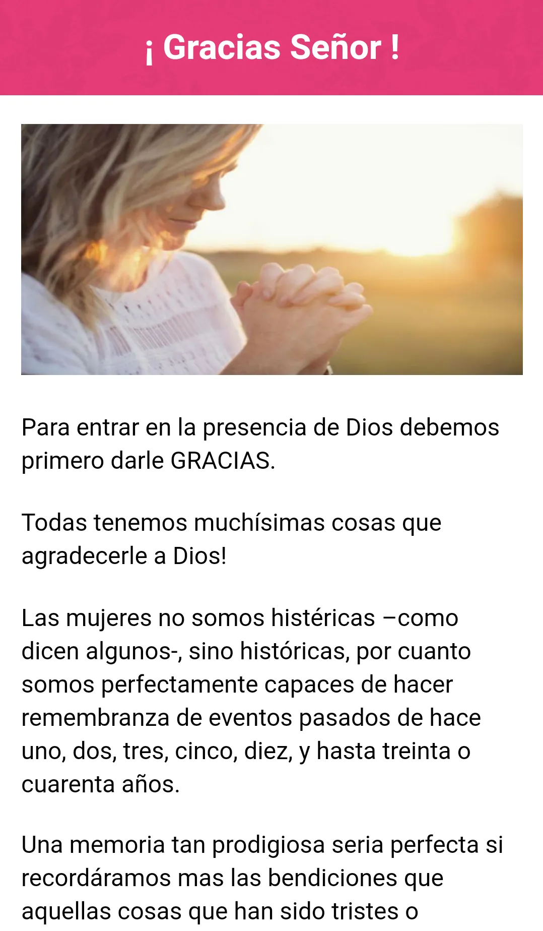 Mujer Cristiana Reflexiones | Indus Appstore | Screenshot