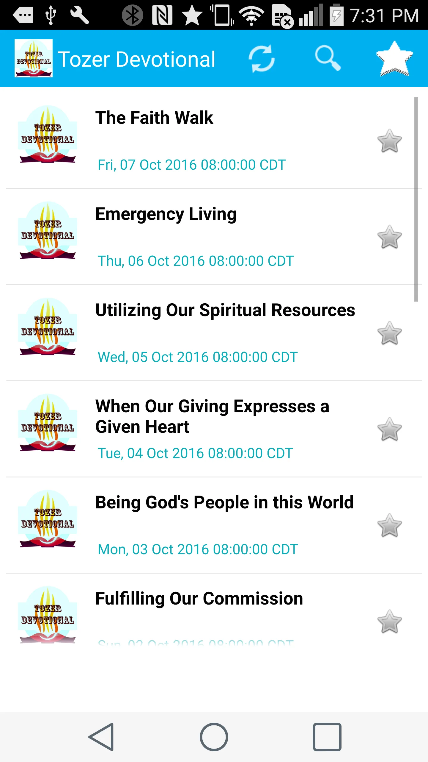 AW Tozer Devotionals - Daily | Indus Appstore | Screenshot