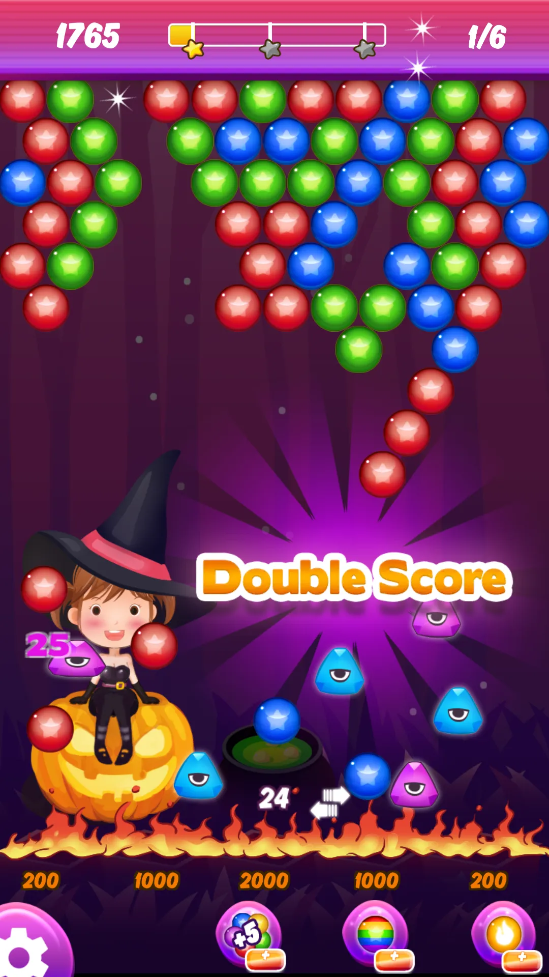 Bubble Shooter: Dark Halloween | Indus Appstore | Screenshot