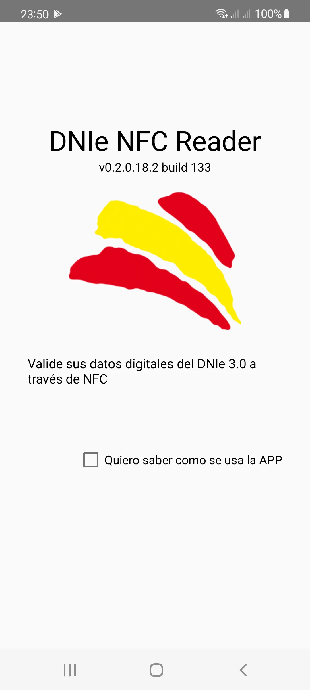 DNIe NFC Reader | Indus Appstore | Screenshot