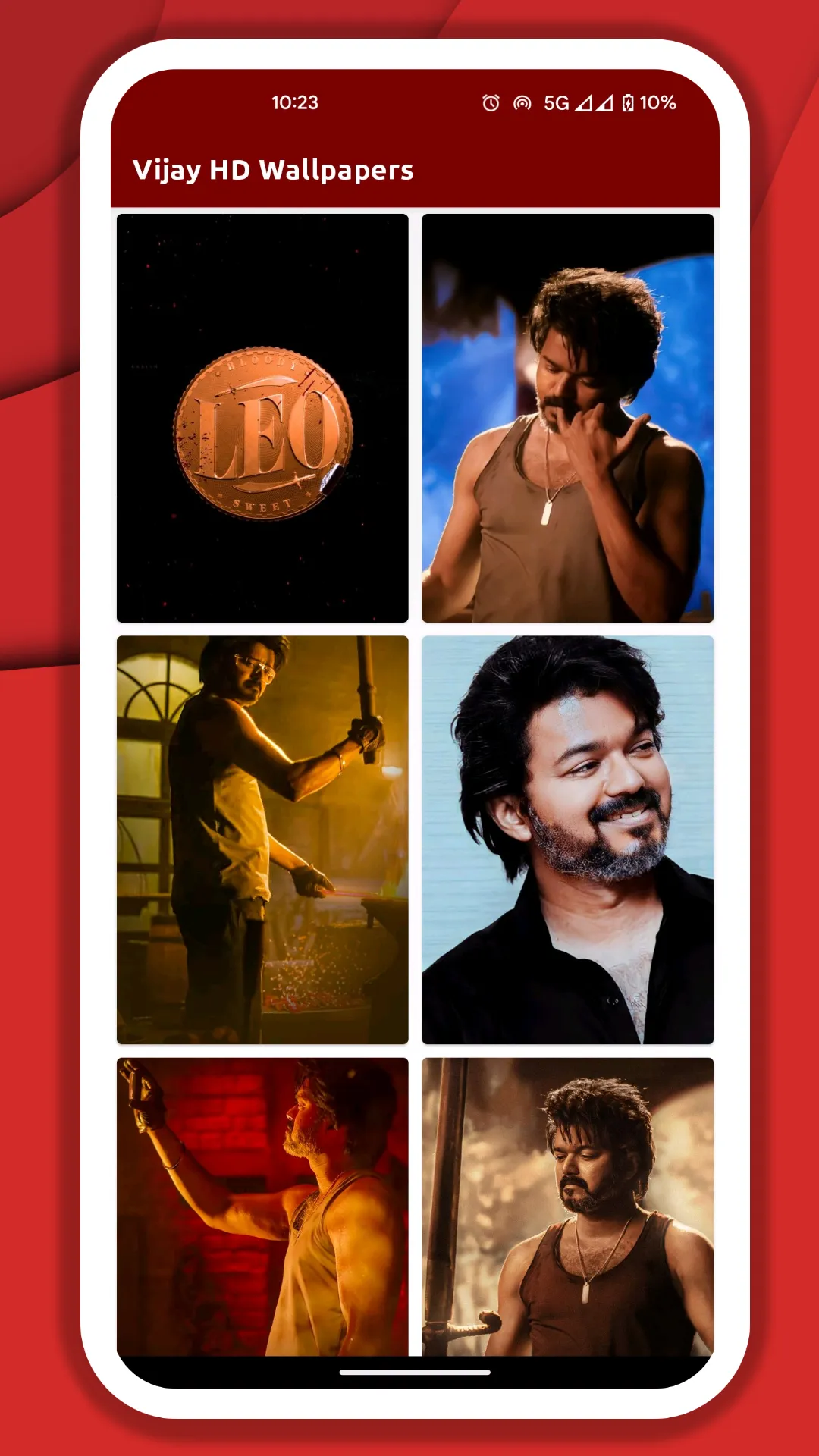 LEO Vijay HD Wallpapers | Indus Appstore | Screenshot