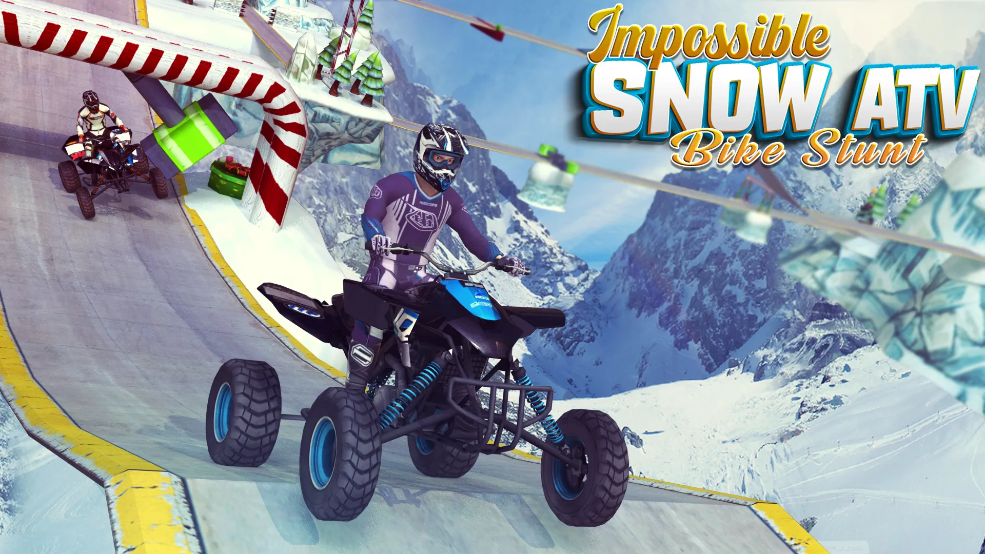 Impossible Snow ATV Bike Stunt | Indus Appstore | Screenshot