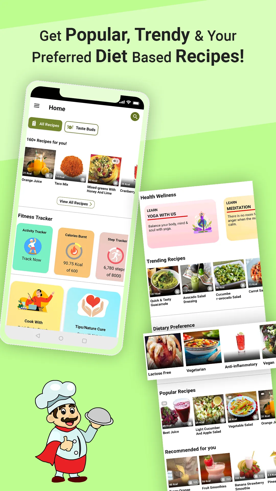 Raw Food Recipes Offline Book | Indus Appstore | Screenshot