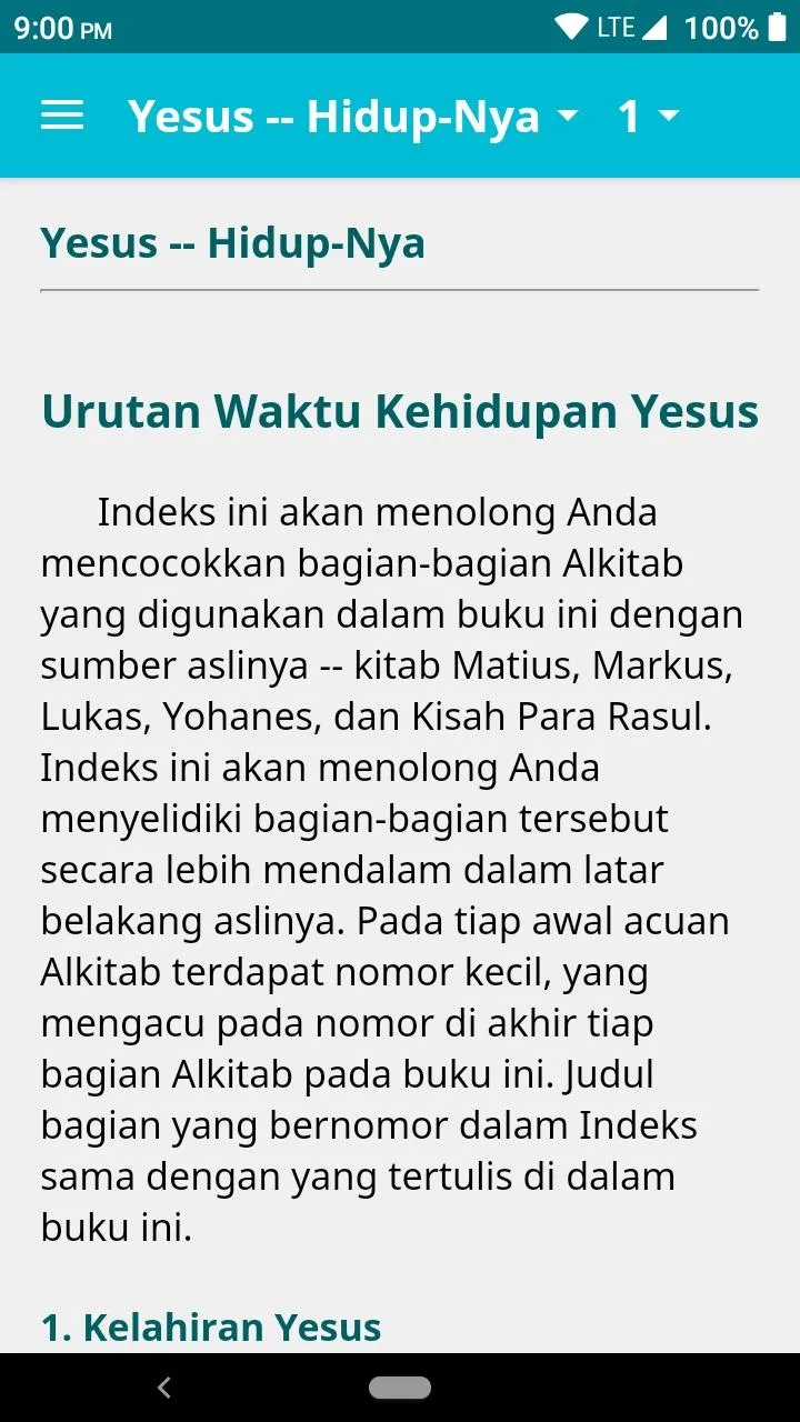 Yesus -- Hidup-Nya | Indus Appstore | Screenshot