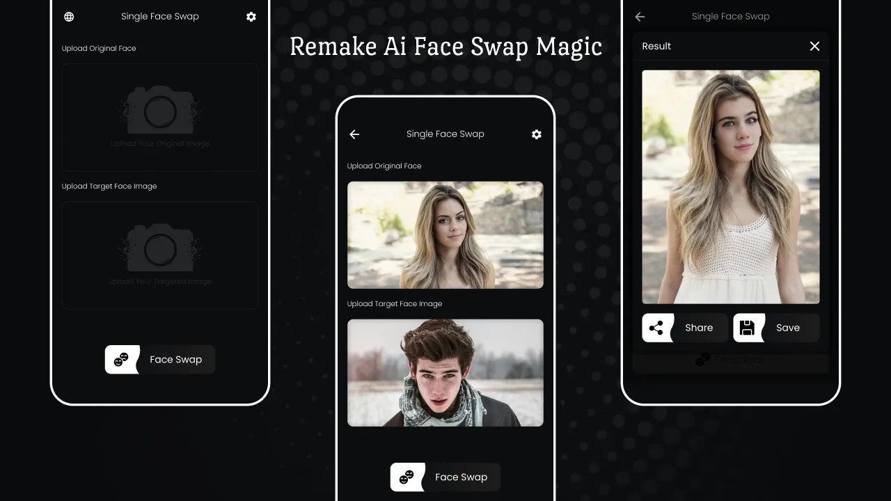 Remake Ai Face Swap Magic | Indus Appstore | Screenshot