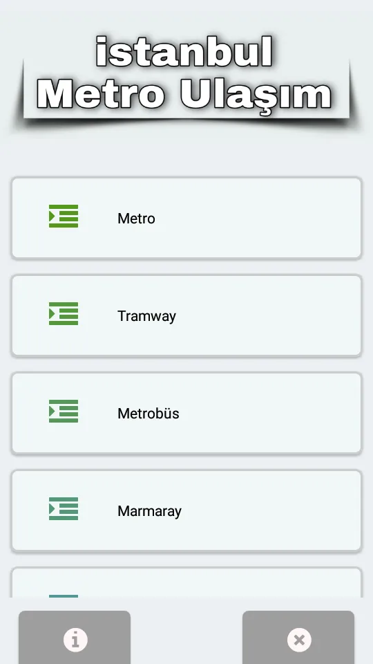 İstanbul Metro Metrobüs Ulaşım | Indus Appstore | Screenshot