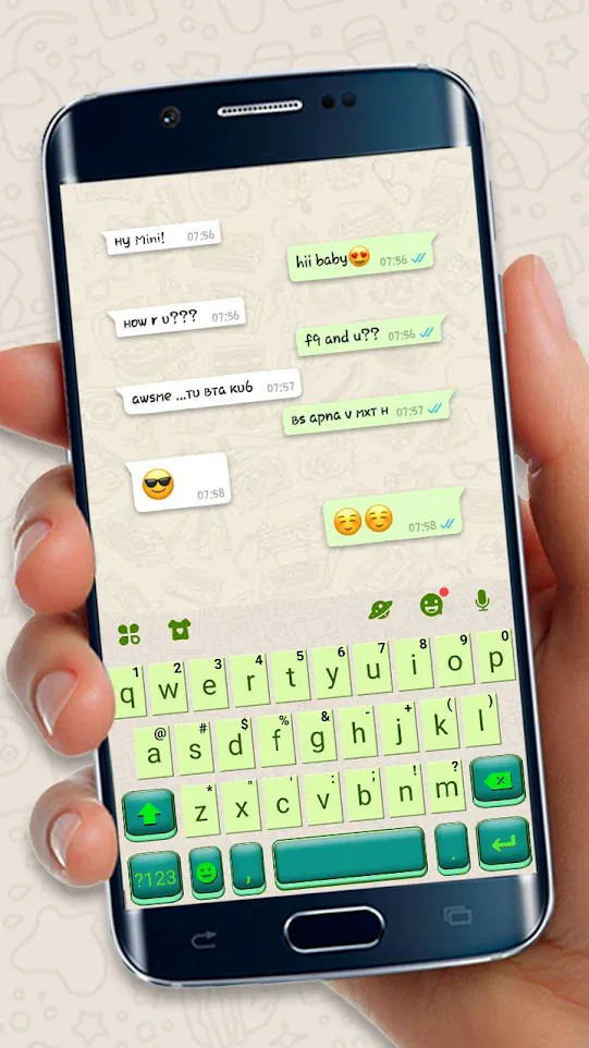 SMS Messenger Theme | Indus Appstore | Screenshot