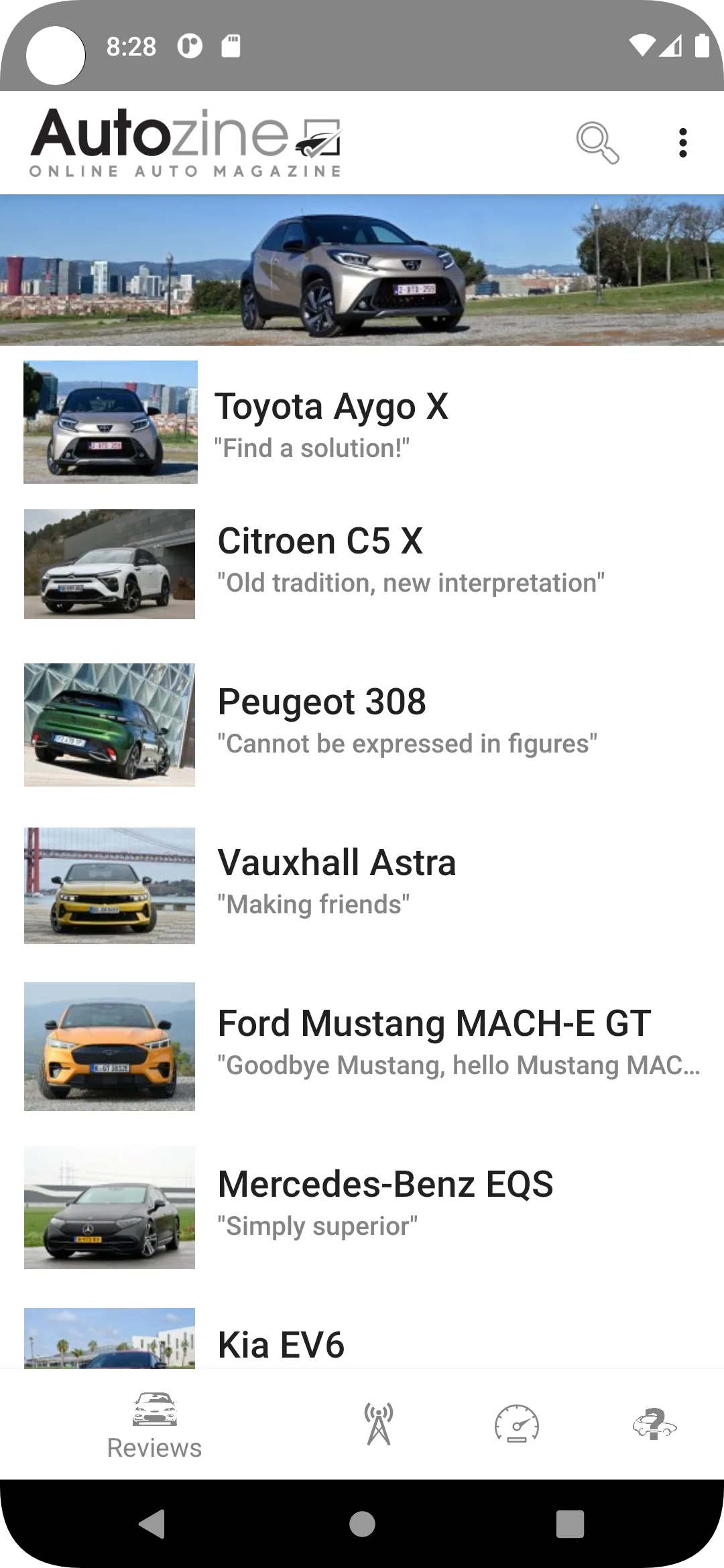 Autozine | Indus Appstore | Screenshot