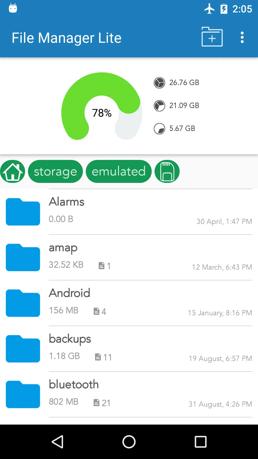 File Manager Lite | Indus Appstore | Screenshot