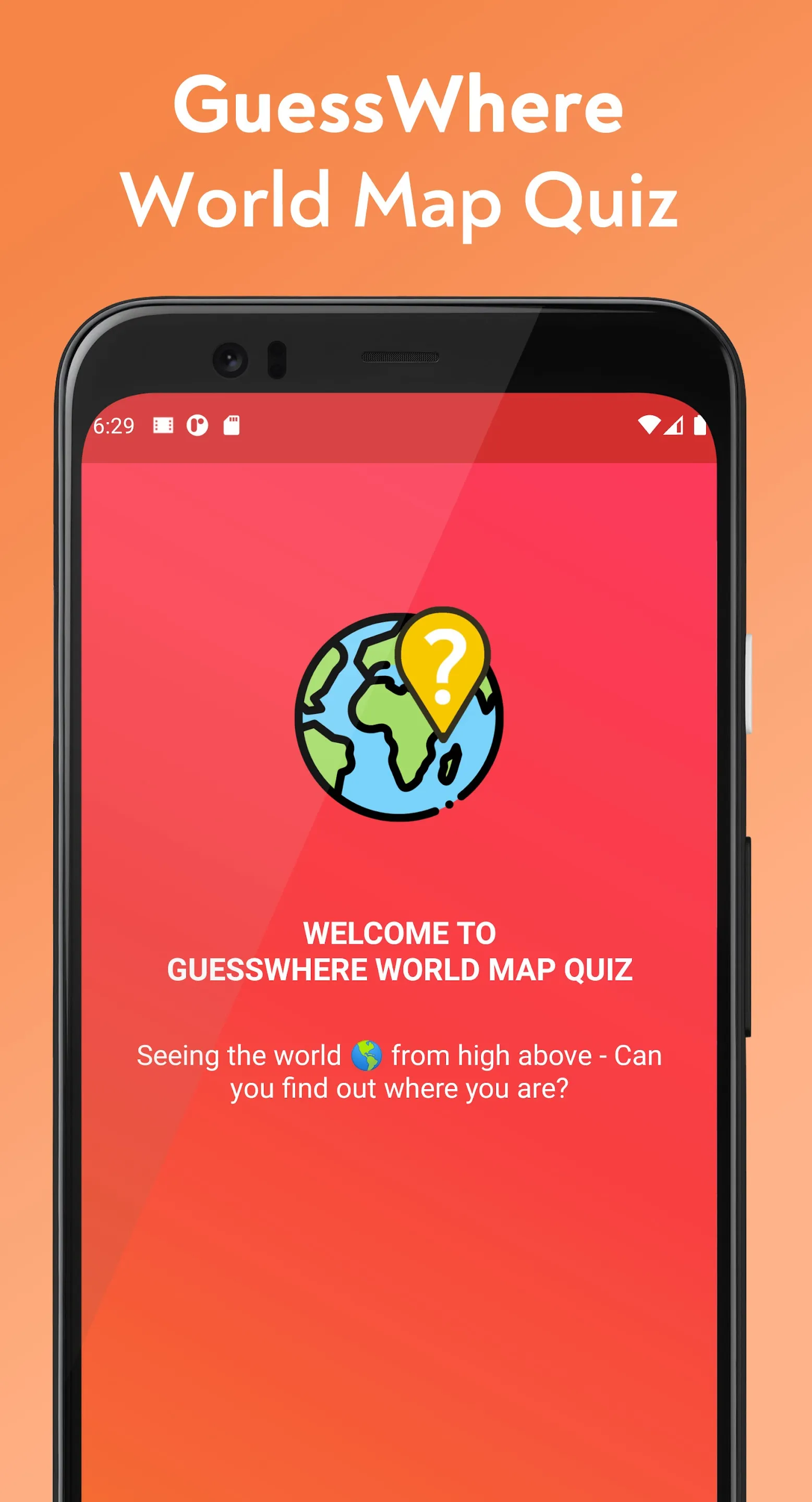 GuessWhere World Map Quiz | Indus Appstore | Screenshot